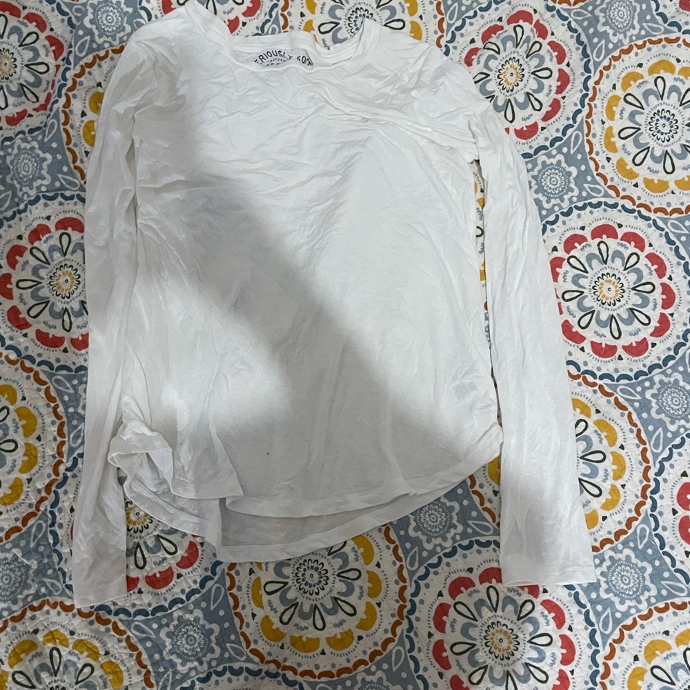 Aeropostale white long sleeve